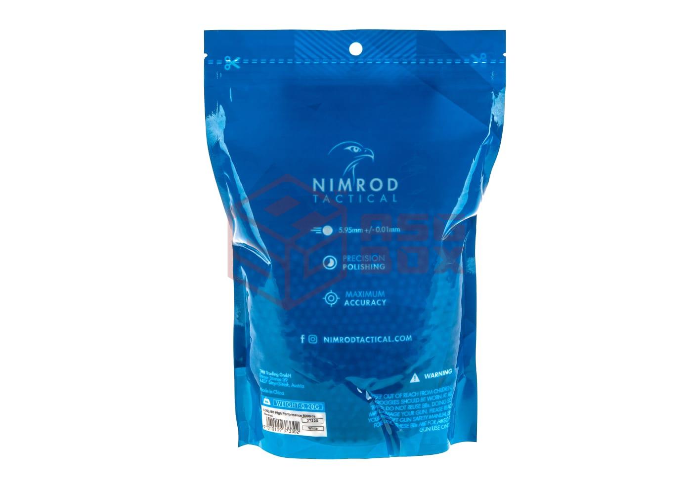 Nimrod 0.20g BB High Performance 5000rds White 11353200100 37330 asgbox.pl Nimrod 0.20g BB High Performance 5000rds White - obrazek 2