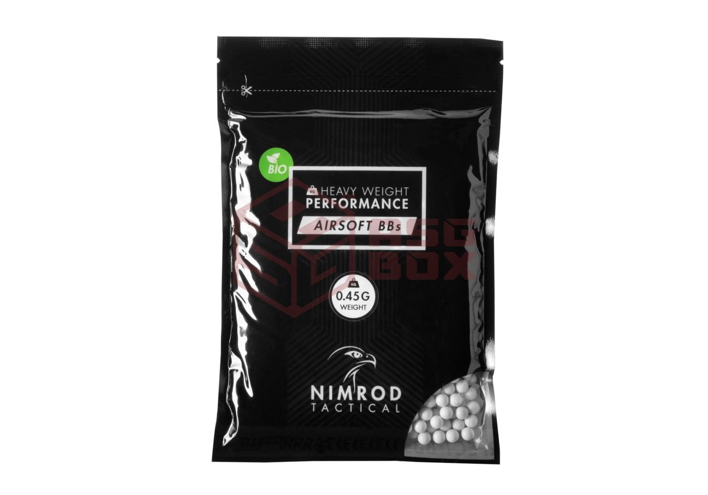 Kulki Nimrod 0.45g Bio BB Professional Performance 1000rds 12451700100 26563 asgbox.pl asgbox.pl - 0.45g Bio BB Professional Performance 1000rds Bag Nimrod