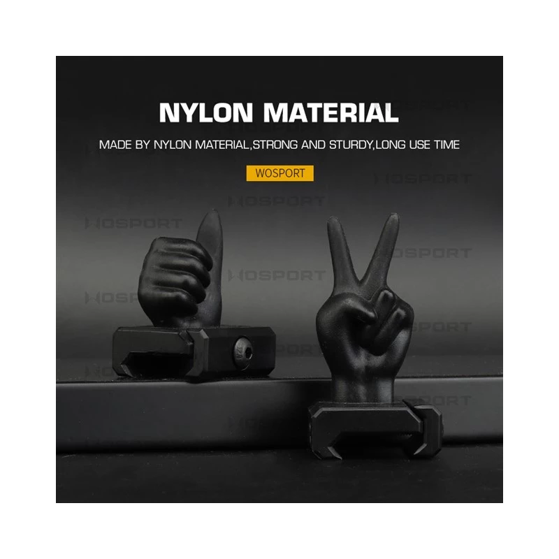 Przyrządy celownicze dłonie gesty - Czarny asgbox.pl Przyrządy celownicze dłonie gesty - Czarny - obrazek 2