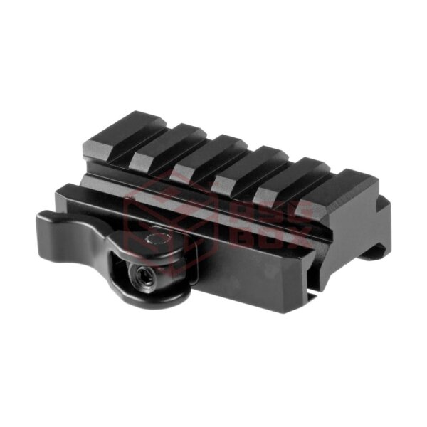 Leapers QD Lever Lock Mount 5-Slot Black