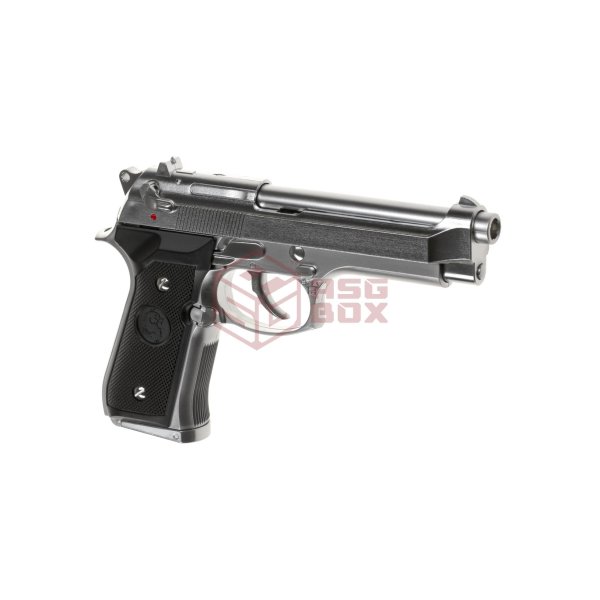 LS M9 GBB Silver