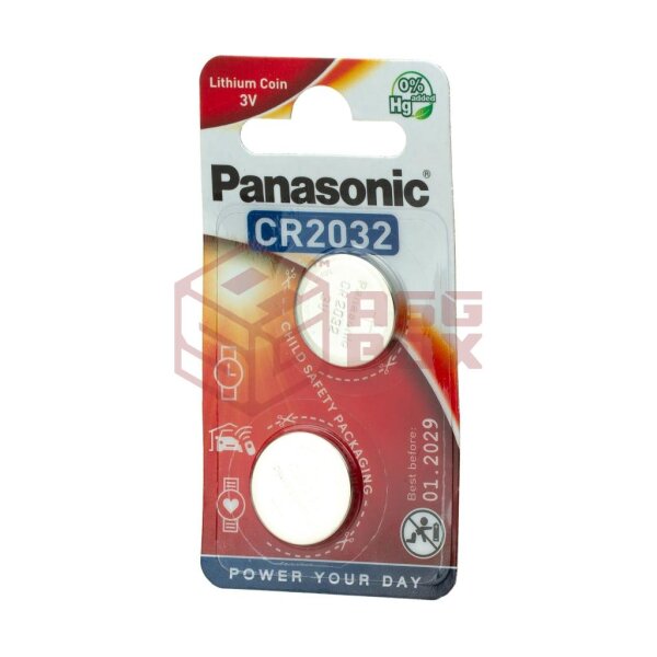 asgbox.pl - CR2032 2pcs Panasonic
