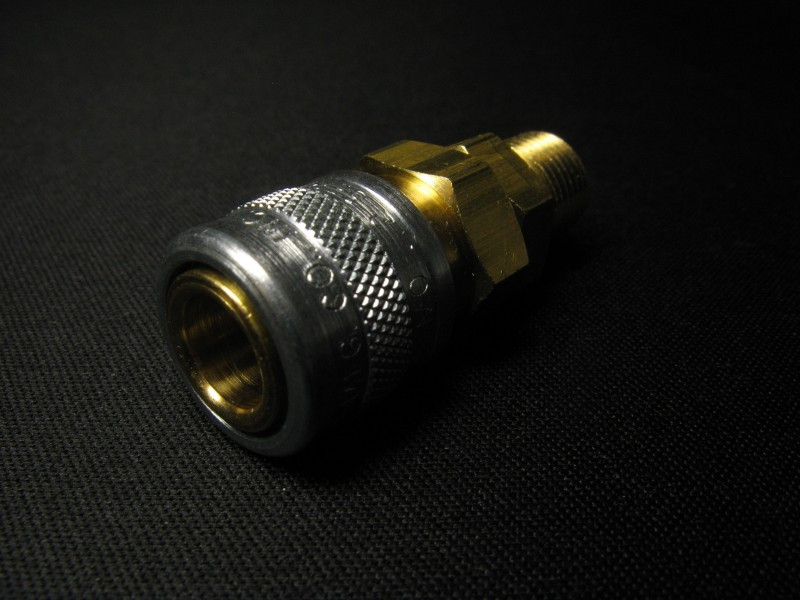 EPeS QD Plug HPA (Foster type female) - external thread 1/8NPT OD-A-E008-MPT asgbox.pl EPeS QD Plug HPA (Foster type female) - external thread 1/8NPT