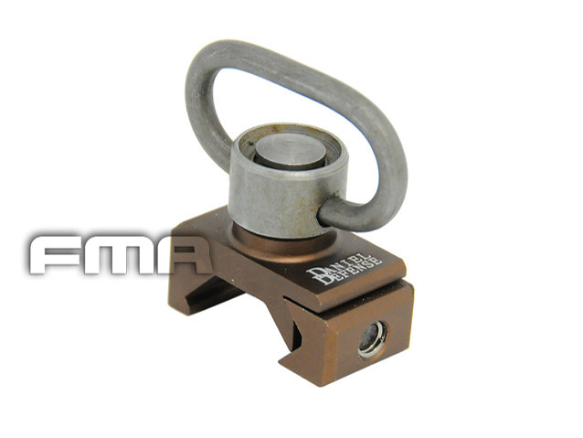 FMA 360° DD QD Sling Swivel RIS Mount - Bronze OD-A-TB489 asgbox.pl FMA 360° DD QD Sling Swivel RIS Mount - Bronze