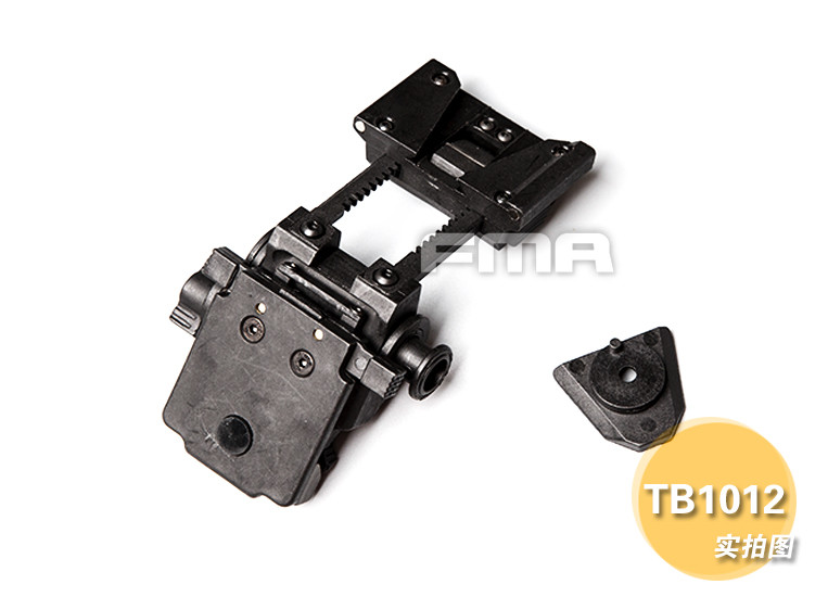 FMA L4G24 Nylon Helmet Mount for NVG PVS-15 / 18 - Black OD-A-TB1012-BK asgbox.pl FMA L4G24 Nylon Helmet Mount for NVG PVS-15 / 18 - Black - obrazek 2