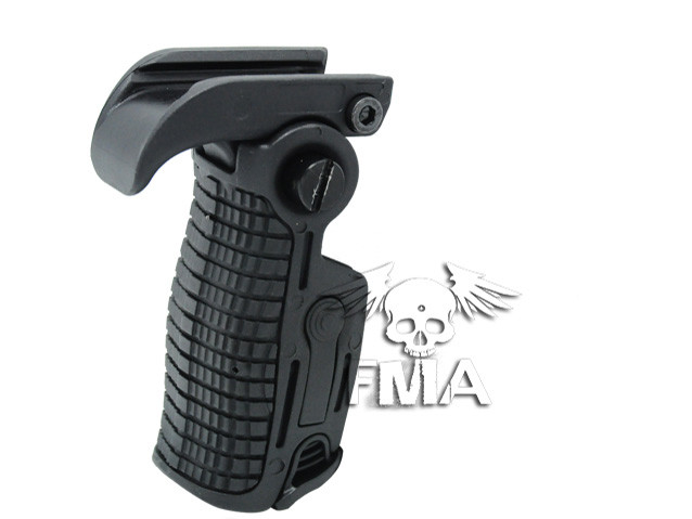 FMA Adjustable Folding Grip FGGK-S on RIS Rail - Black OD-A-TB192 asgbox.pl FMA Adjustable Folding Grip FGGK-S on RIS Rail - Black