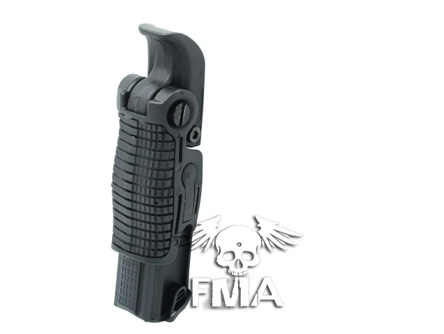 FMA Adjustable Folding Grip FGGK-S on RIS Rail - Black OD-A-TB192 asgbox.pl FMA Adjustable Folding Grip FGGK-S on RIS Rail - Black - obrazek 3