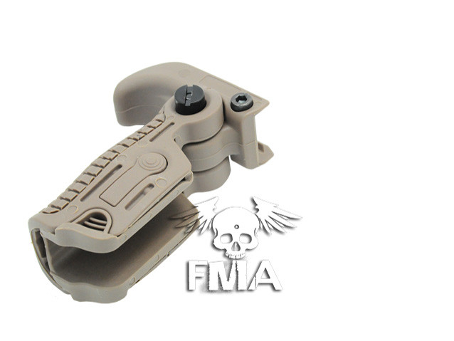 FMA Adjustable Folding Grip FGGK-S on RIS Rail - Tan OD-A-TB193 asgbox.pl FMA Adjustable Folding Grip FGGK-S on RIS Rail - Tan - obrazek 2