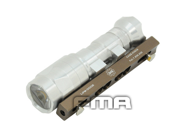 FMA CNC LOWPRO 45° Mount for M300 / M600 Flashlight - Bronze OD-A-TB337 asgbox.pl FMA CNC LOWPRO 45° Mount for M300 / M600 Flashlight - Bronze - obrazek 3