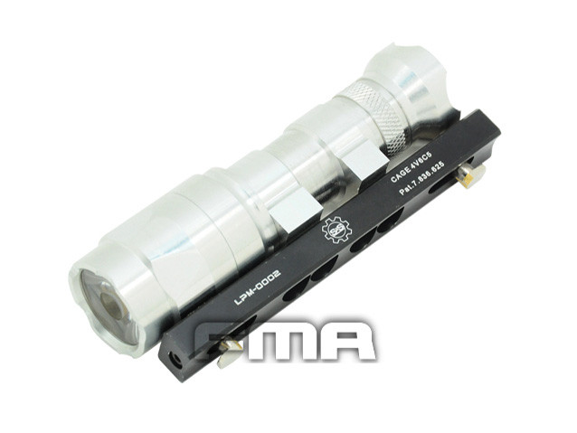 FMA CNC LOWPRO 45° Mount for M300 / M600 Flashlight - Black OD-A-TB385 asgbox.pl FMA CNC LOWPRO 45° Mount for M300 / M600 Flashlight - Black - obrazek 3