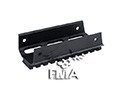 Alternative view of FMA MP7 CNC Rail System Handguard for TM, Umarex, KSC, KWA GBB Replicas - Black