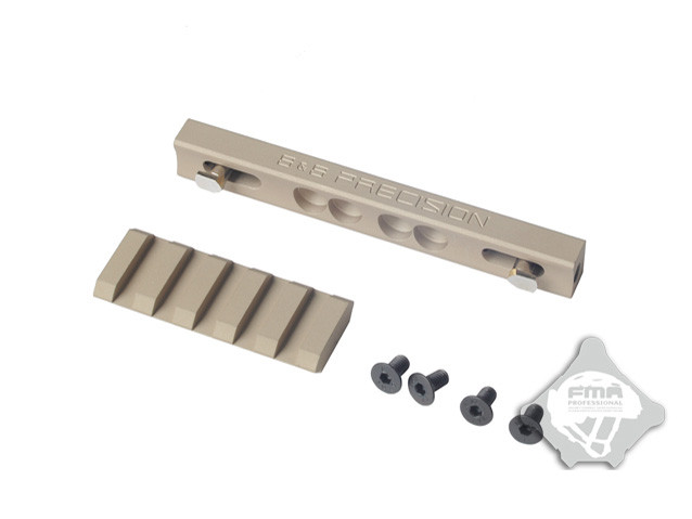 FMA CNC LOWPRO 45° Handguard RIS Rail - Tan OD-A-TB857 asgbox.pl FMA CNC LOWPRO 45° Handguard RIS Rail - Tan - obrazek 2