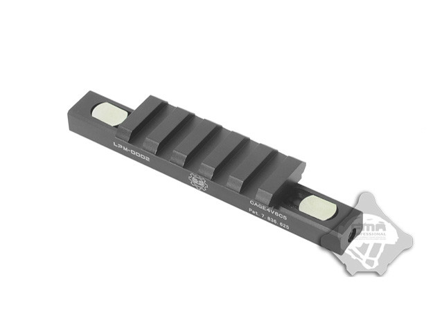 FMA CNC LOWPRO 45° Handguard RIS Rail - Black OD-A-TB858 asgbox.pl FMA CNC LOWPRO 45° Handguard RIS Rail - Black