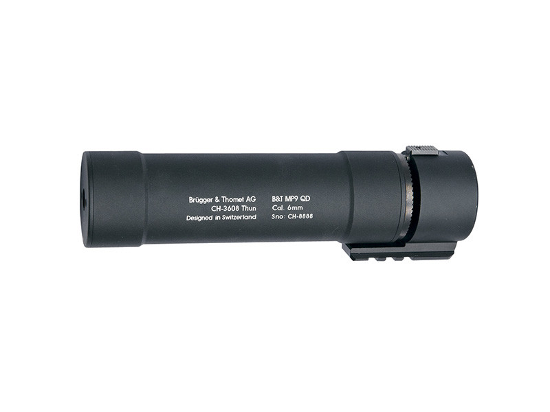 ASG B a T MP9 QD Suppressor for KSC / ASG MP9 - Black OD-A-ASG153 asgbox.pl ASG B a T MP9 QD Suppressor for KSC / ASG MP9 - Black