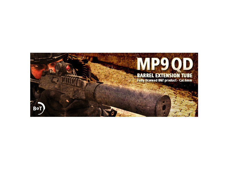 ASG B a T MP9 QD Suppressor for KSC / ASG MP9 - Black OD-A-ASG153 asgbox.pl ASG B a T MP9 QD Suppressor for KSC / ASG MP9 - Black - obrazek 2