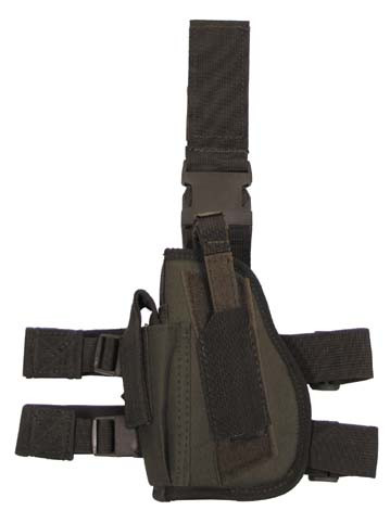 MIL-TEC Tactical Drop-Leg Holster, Left-Handed - Green OD-A-MILT16 asgbox.pl MIL-TEC Tactical Drop-Leg Holster, Left-Handed - Green
