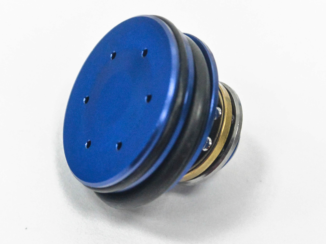 AA CNC Aluminum Piston Head with Double Seal - Blue OD-A-A04-002 asgbox.pl AA CNC Aluminum Piston Head with Double Seal - Blue