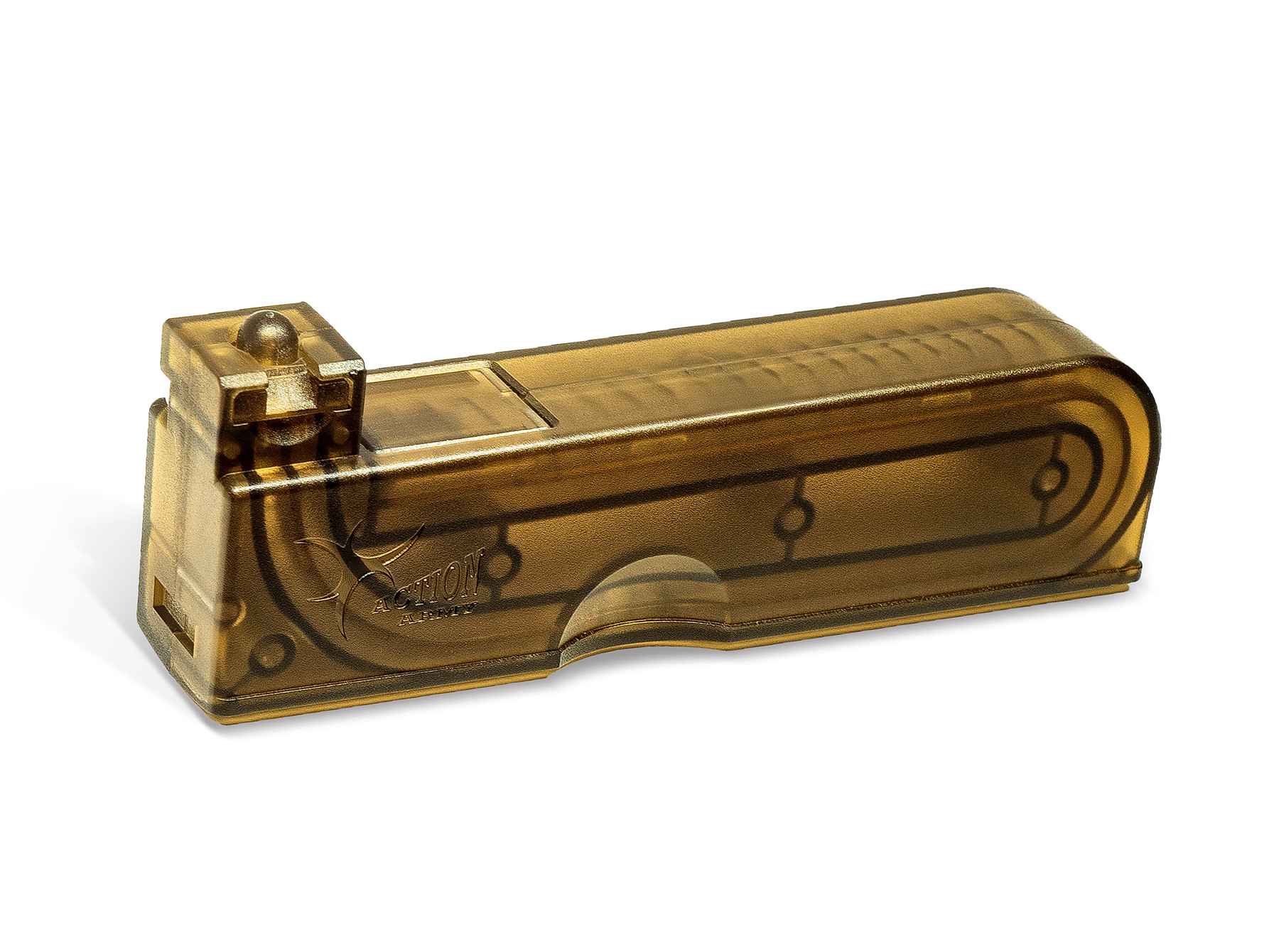 AA Mid-Cap Magazine for VSR rifles, 50 BBs - Smoked OD-A-B01-023 asgbox.pl AA Mid-Cap Magazine for VSR rifles, 50 BBs - Smoked