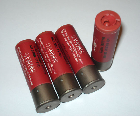 ASG Shotgun Shells for 30 BBs, 4 Pieces - Red OD-A-CG0192 asgbox.pl ASG Shotgun Shells for 30 BBs, 4 Pieces - Red