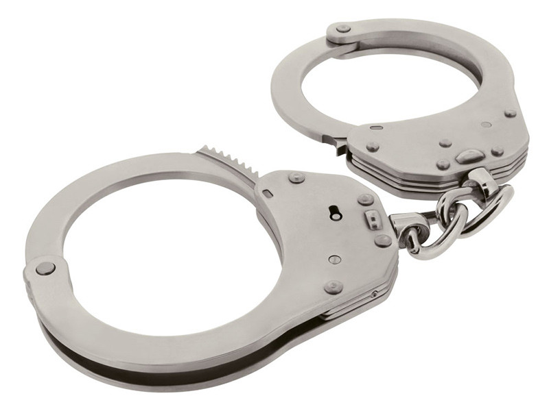 ESP Steel Police Handcuffs (NIJ Standard) - Silver OD-A-ESP040 asgbox.pl ESP Steel Police Handcuffs (NIJ Standard) - Silver