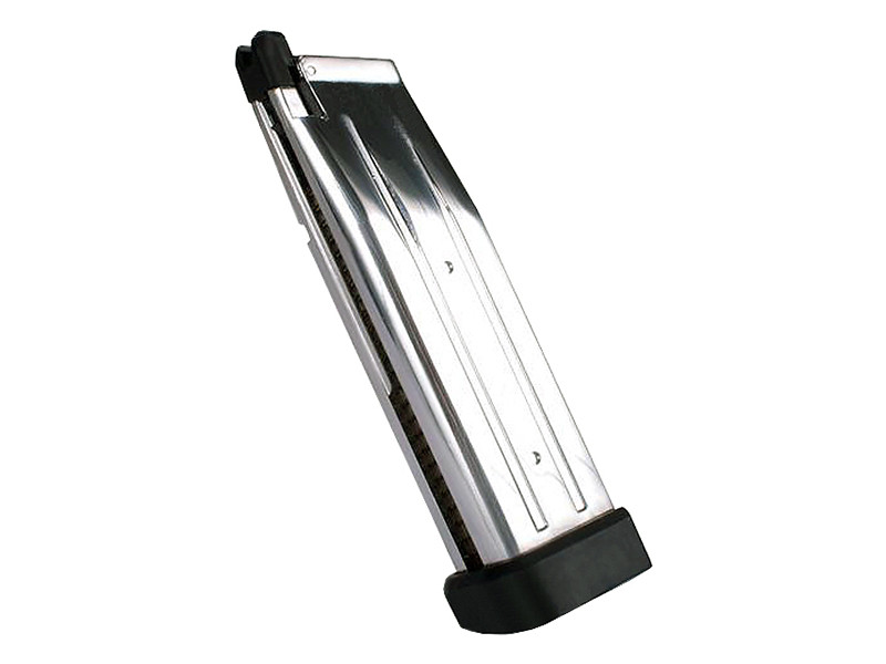 TM magazine for Marui Hi-Capa GBB, 31 BBs - Silver OD-A-MARUI058 asgbox.pl TM magazine for Marui Hi-Capa GBB, 31 BBs - Silver