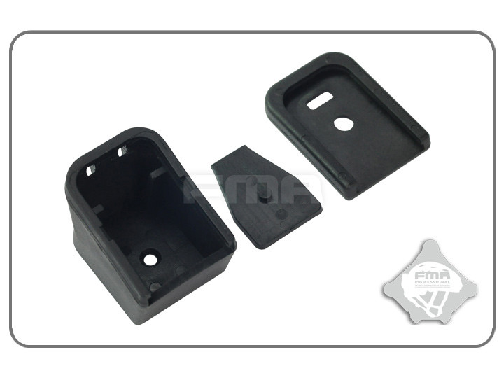 FMA G-Series Magazine Flat and Enlarged Bottom Cover Set - Black OD-A-TB1028-BK asgbox.pl FMA G-Series Magazine Flat and Enlarged Bottom Cover Set - Black - obrazek 2