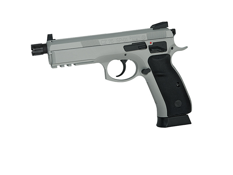 ASG CZ 75 SP-01 SHADOW GBB CO2 pistol - Grey OD-A-ASG181 asgbox.pl ASG CZ 75 SP-01 SHADOW GBB CO2 pistol - Grey