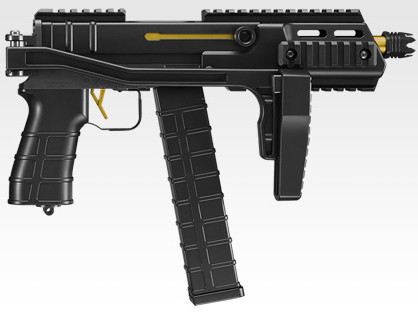 TM Electric AEP Submachine Gun Scorpion Mod.M - Black/Gold OD-A-EM00082 asgbox.pl TM Electric AEP Submachine Gun Scorpion Mod.M - Black/Gold - obrazek 4