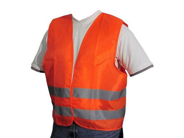 Reflective vest orange ALEX OD-A-VYS082 asgbox.pl Reflective vest orange ALEX - obrazek 2