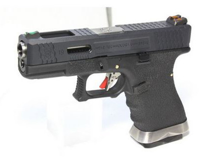 WE GBB Gas Pistol R19 Gen4 T5 Custom - Black OD-A-WE00374 asgbox.pl WE GBB Gas Pistol R19 Gen4 T5 Custom - Black