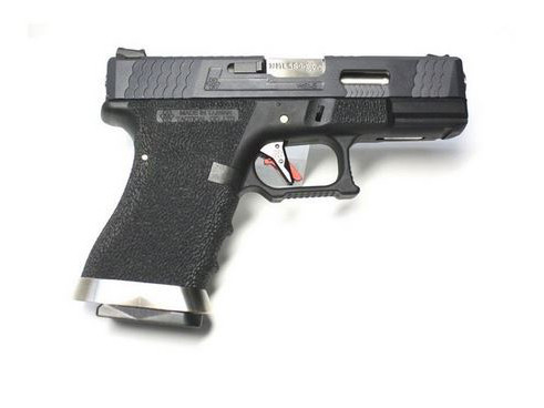 WE GBB Gas Pistol R19 Gen4 T5 Custom - Black OD-A-WE00374 asgbox.pl WE GBB Gas Pistol R19 Gen4 T5 Custom - Black - obrazek 2