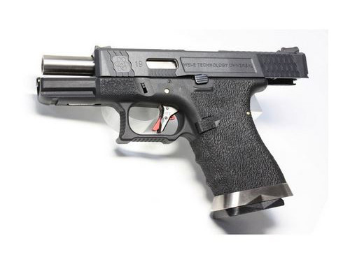 WE GBB Gas Pistol R19 Gen4 T5 Custom - Black OD-A-WE00374 asgbox.pl WE GBB Gas Pistol R19 Gen4 T5 Custom - Black - obrazek 3