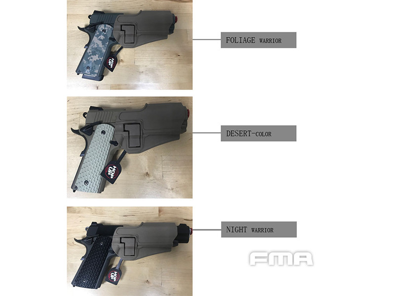 FMA CQC Serpa Belt Holster (TM Hi-Capa / Warrior), Right Hand - Tan OD-A-TB1291-DE asgbox.pl FMA CQC Serpa Belt Holster (TM Hi-Capa / Warrior), Right Hand - Tan - obrazek 4