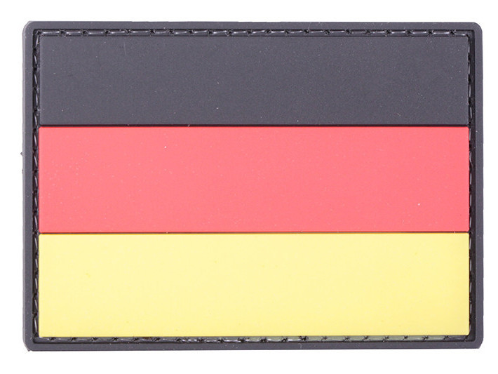 Patch PVC 3D German flag OD-A-P3DP046 asgbox.pl Patch PVC 3D German flag