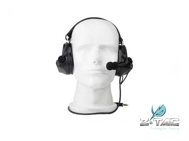 Z Tactical COM 2 Headset ( Mil. Standard Plug ) - Black OD-A-ZT00071 asgbox.pl Z Tactical COM 2 Headset ( Mil. Standard Plug ) - Black