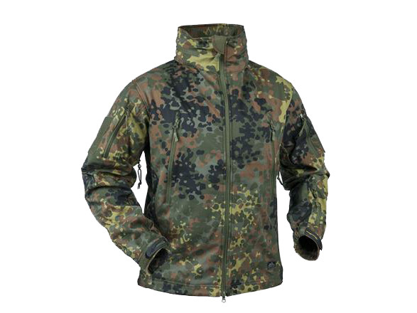 HELIKON GUNFIGHTER Jacket Shark Skin - Flecktarn OD-A-KU-GUN-FM-23-B03 asgbox.pl HELIKON GUNFIGHTER Jacket Shark Skin - Flecktarn