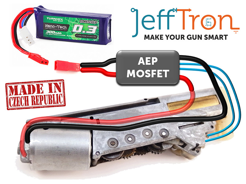 JeffTron AEP MOSFET (JST Connector) OD-A-JT-MOS-NG asgbox.pl JeffTron AEP MOSFET (JST Connector) - obrazek 4