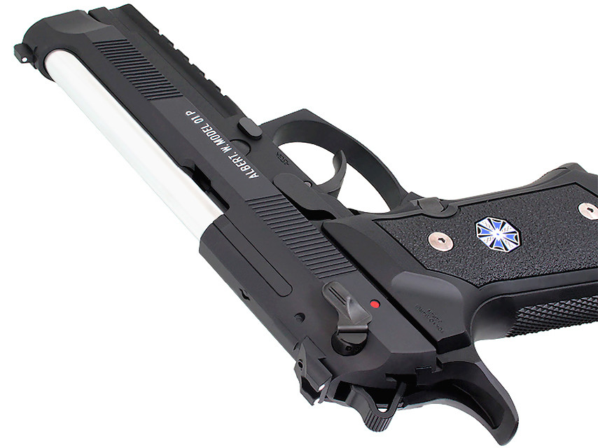 TM GBB gas pistol Biohazard Albert.W.Model 01P - Black OD-A-PM00066 asgbox.pl TM GBB gas pistol Biohazard Albert.W.Model 01P - Black - obrazek 4