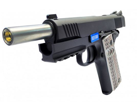 WE GBB Pistol M45A1 - Black OD-A-WE00413 asgbox.pl WE GBB Pistol M45A1 - Black - obrazek 3