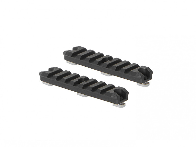 ARES Polymer RIS rail 7 Slot/90 mm for M-LOK (2 pieces) - Black OD-A-AM-ML-R-005-BK asgbox.pl ARES Polymer RIS rail 7 Slot/90 mm for M-LOK (2 pieces) - Black
