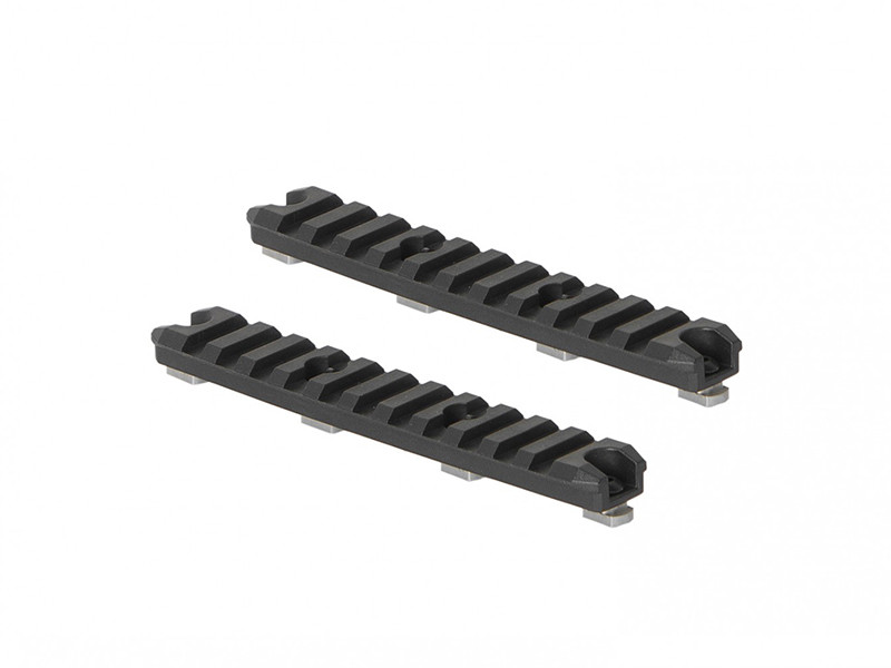 ARES Polymer RIS rail 11 Slot/129 mm for M-LOK (2 pieces) - Black OD-A-AM-ML-R-006-BK asgbox.pl ARES Polymer RIS rail 11 Slot/129 mm for M-LOK (2 pieces) - Black