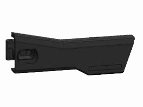 GHK G5 Polymer Stock - Black, Part No. G5-29
