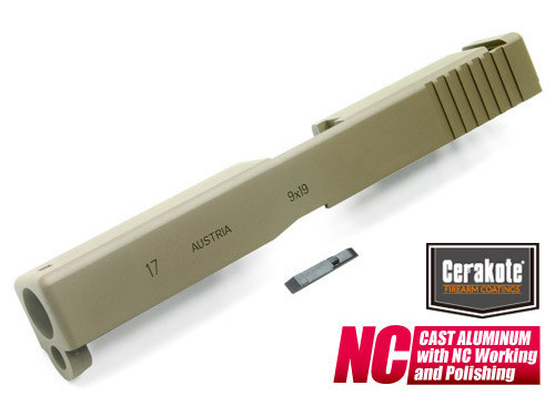 GD CERAKOTE Aluminum Slide for TM G-Series Model 17 GBB - Tan OD-A-GUARD332-FDE asgbox.pl GD CERAKOTE Aluminum Slide for TM G-Series Model 17 GBB - Tan