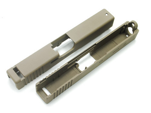GD CERAKOTE Aluminum Slide for TM G-Series Model 17 GBB - Tan OD-A-GUARD332-FDE asgbox.pl GD CERAKOTE Aluminum Slide for TM G-Series Model 17 GBB - Tan - obrazek 2