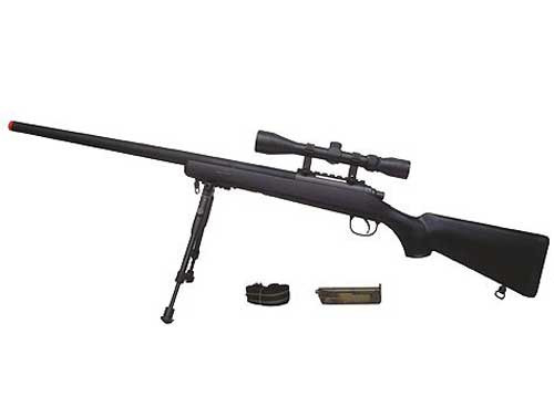MB03D Sniper plus scope and bipod, black OD-A-WELL0006 asgbox.pl MB03D Sniper plus scope and bipod, black