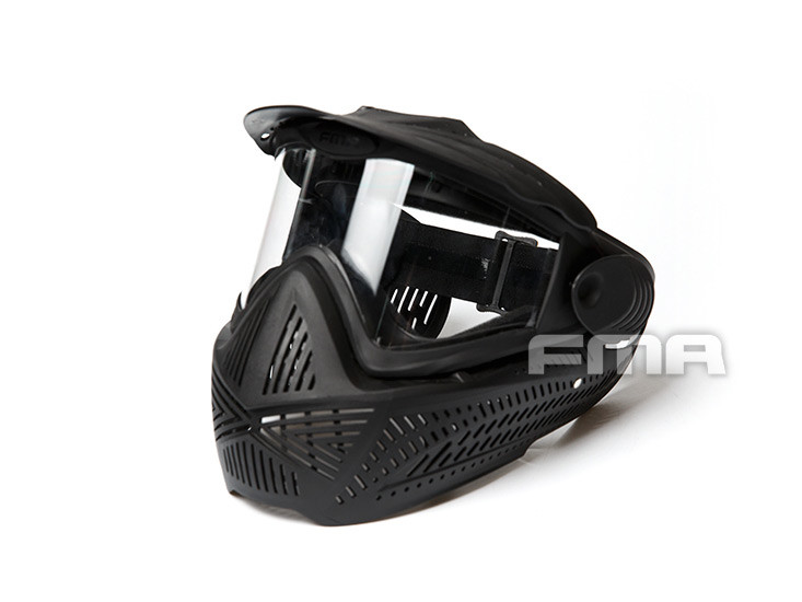 FMA F2 Full Face Protection Mask - Black OD-A-FM-F0026-BK asgbox.pl FMA F2 Full Face Protection Mask - Black