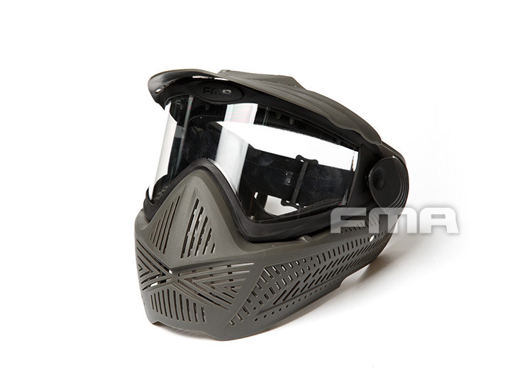 FMA F2 Full Face Protection Mask - Green OD-A-FM-F0026-OD asgbox.pl FMA F2 Full Face Protection Mask - Green