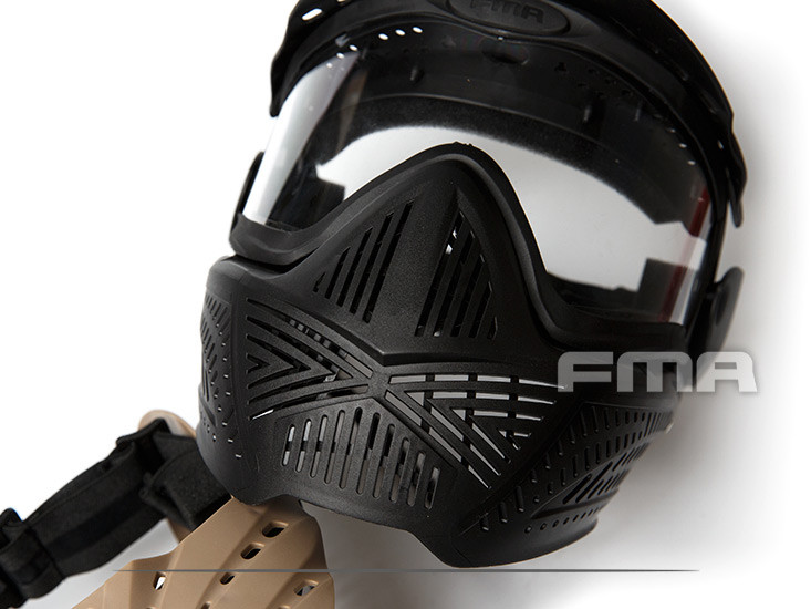 FMA F2 Full Face Protection Mask - Green OD-A-FM-F0026-OD asgbox.pl FMA F2 Full Face Protection Mask - Green - obrazek 3