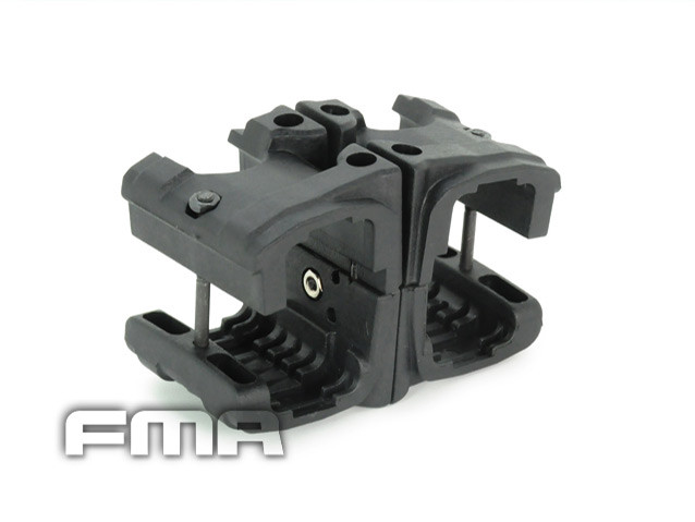 FMA MP7 Adjustable Magazine Double Clip - Black OD-A-TB749 asgbox.pl FMA MP7 Adjustable Magazine Double Clip - Black - obrazek 2