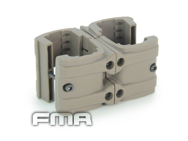 FMA MP7 Adjustable Magazine Double Clip - Tan OD-A-TB750 asgbox.pl FMA MP7 Adjustable Magazine Double Clip - Tan